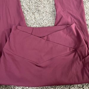 crossover halara leggings